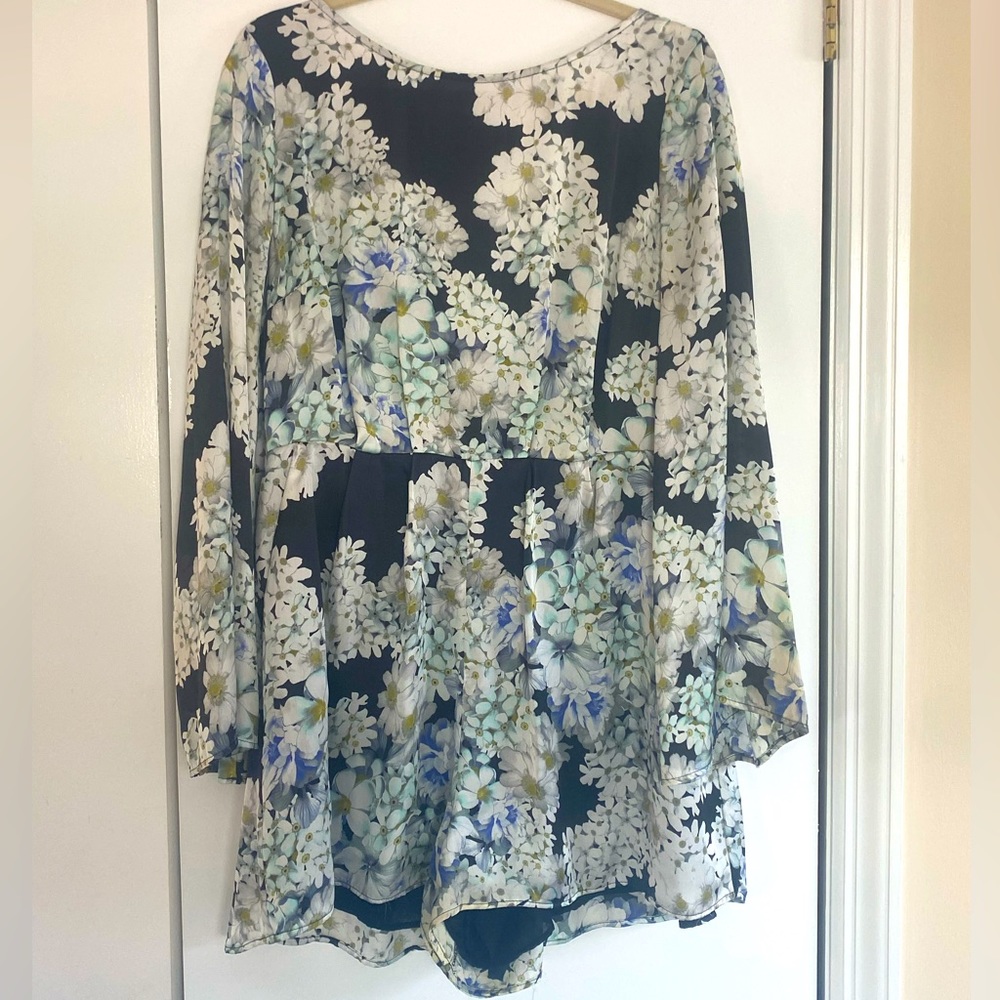 Topshop Floral Romper